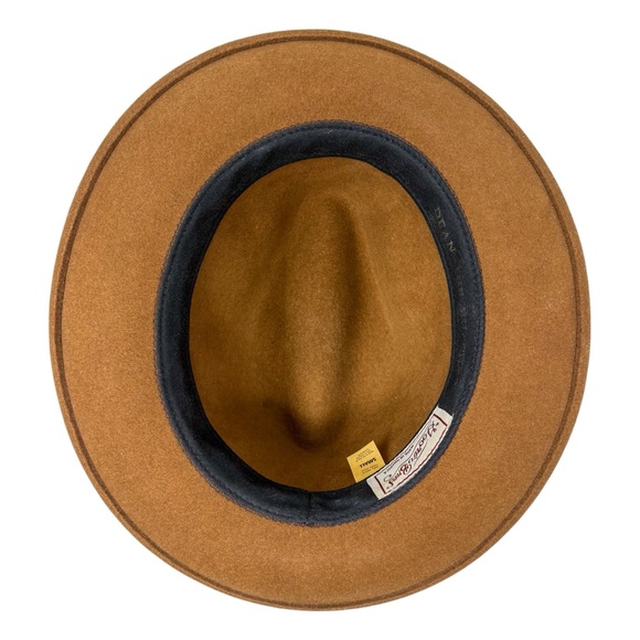 Goorin Bros Dean The Butcher Hat Whiskey Brown Size Small - Picture 7 of 9
